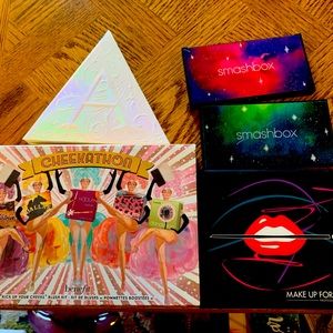 Assorted eyeshadow palettes